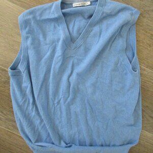 Peter Millar Blue V-Neck Sweater Vest